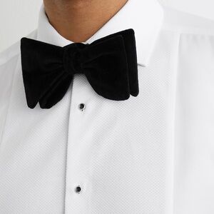 Reiss Marcella bib cotton tuxedo dress shirt